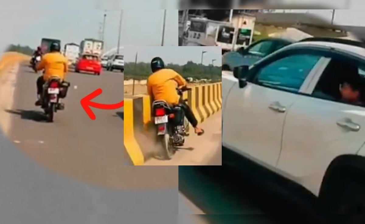 खतरनाक घटना के वायरल वीडियो पर दिल्ली पुलिस का एक्शन, चलती कार से बच्चे ने बाइक सवार पर फेंके गुब्बारे