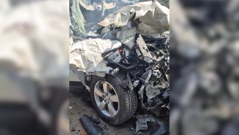 24-Year-Old Man Killed After Defender Rams Dumper Truck In Faridabad