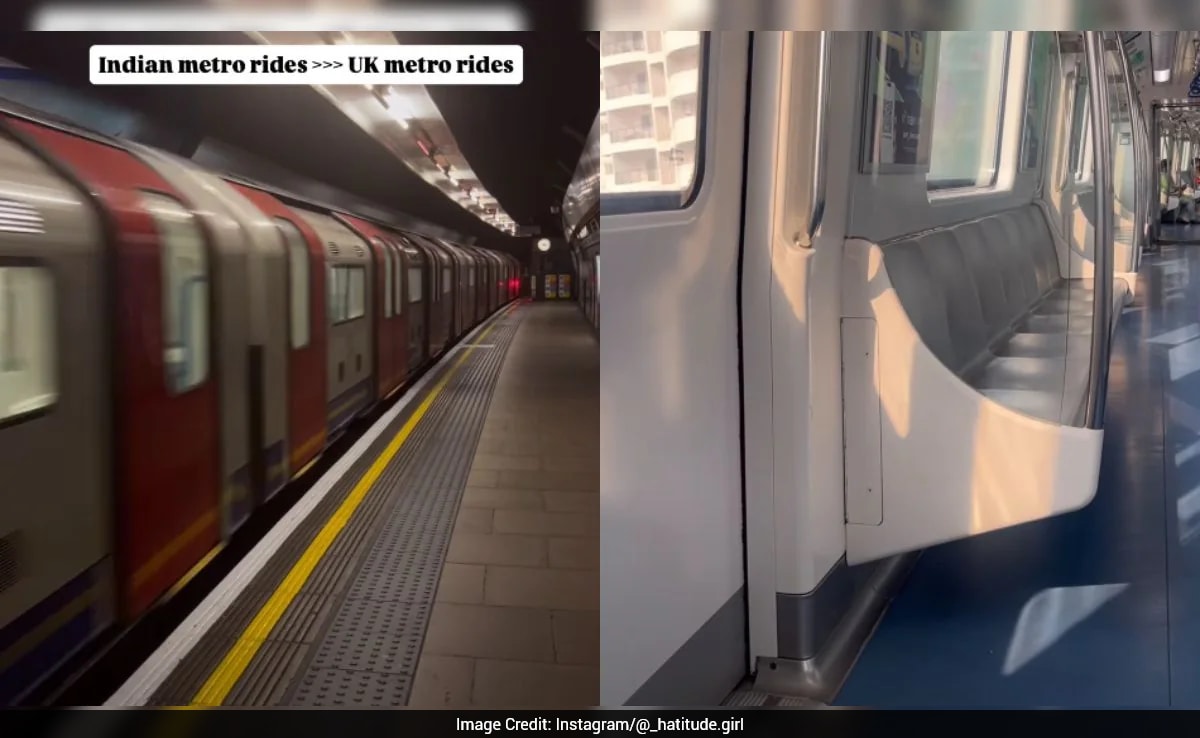 Woman Says Bengaluru Metro Feels Like 'Luxury' After Travelling In 'Warm' And 'Crowded' London Tube