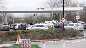 Fuel Fear Sparks Long Queues At Petrol Stations In Manchester Amid Middle East Tensions