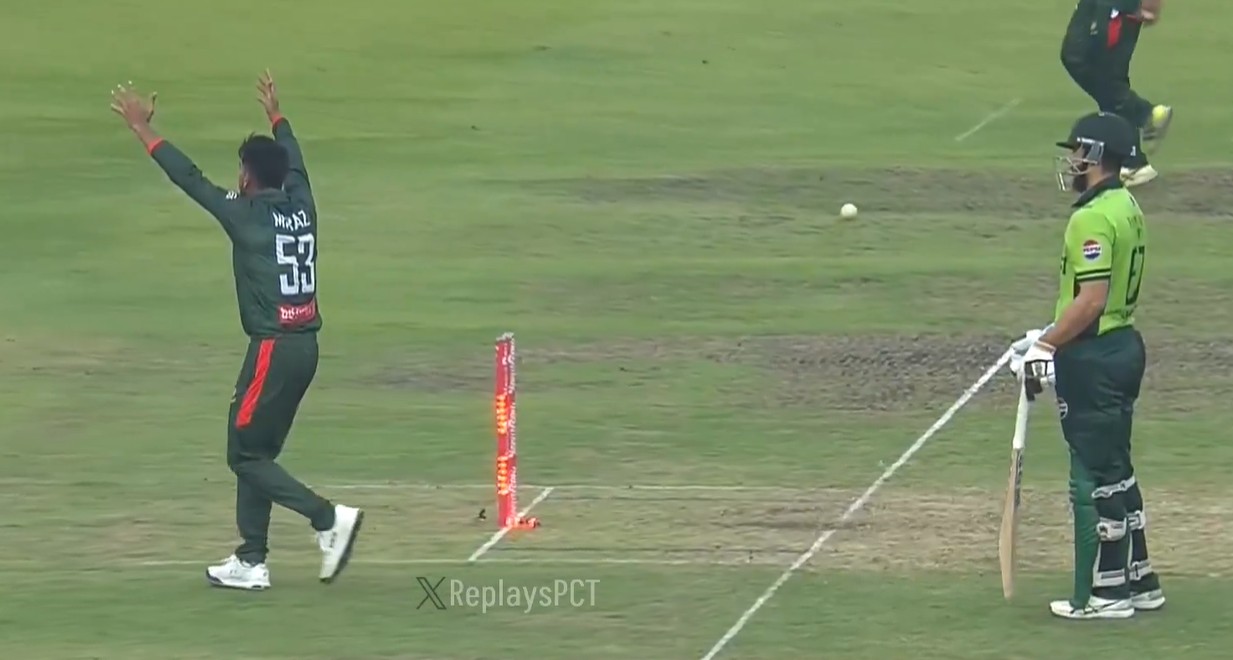 Watch: PAK vs BAN ODI Turns Stormy as Salman's Dismissal Sparks Controversy