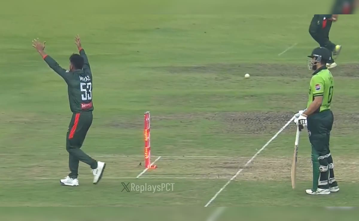 Watch: Pakistan-Bangladesh ODI Turns Stormy as Salman Aghas Dismissal Sparks Major Controversy