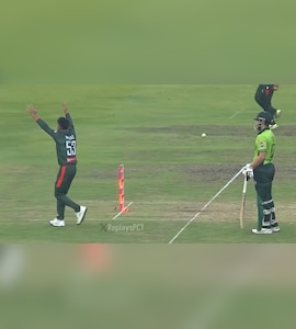 Watch: Pakistan-Bangladesh ODI Turns Stormy as Salman Aghas Dismissal Sparks Major Controversy