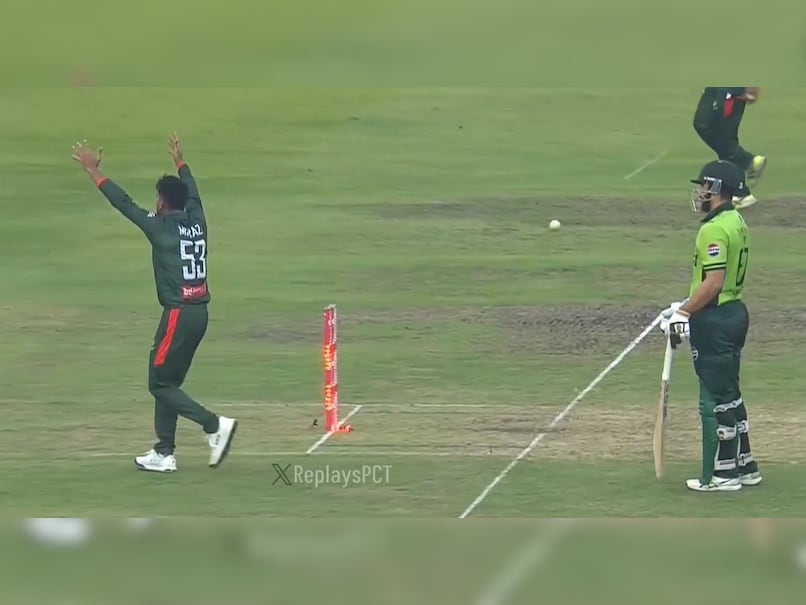 Watch: Pakistan-Bangladesh ODI Turns Stormy as Salman Agha's Dismissal Sparks Major Controversy