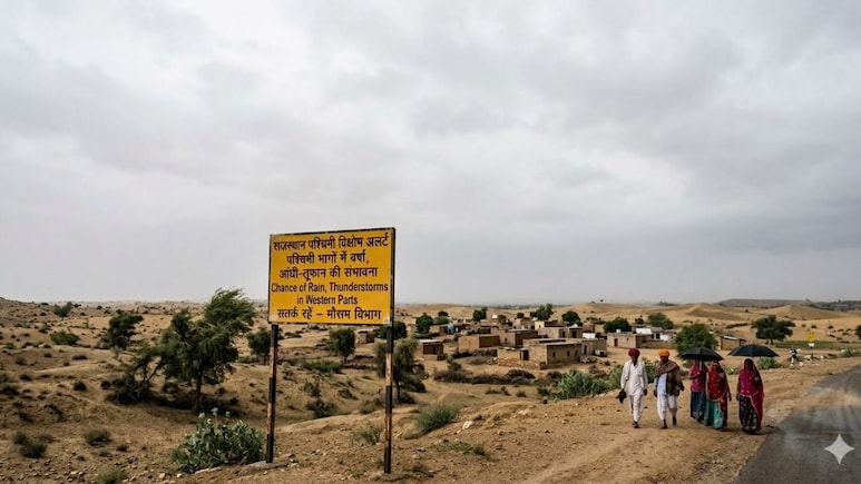 Rajasthan Weather: गर्मी के बीच बड़ी राहत, 2 पश्चिमी विक्षोभ अगले 48 घंटों में मचाएंगे हलचल, इन जिलों में बारिश का अलर्ट