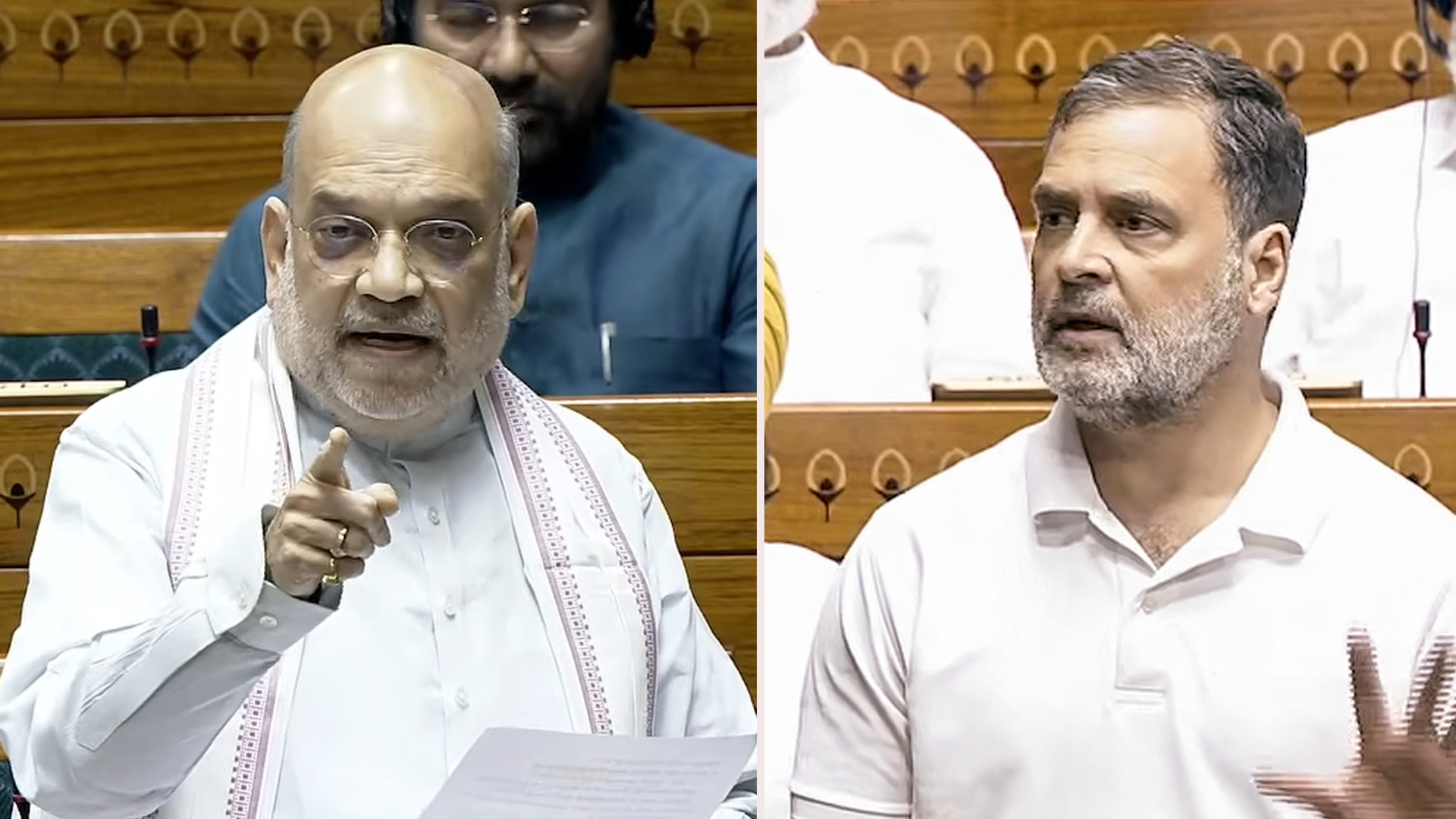 "You Wink, Blow Kisses": Amit Shah Counters Rahul Gandhi On Speaker's Conduct