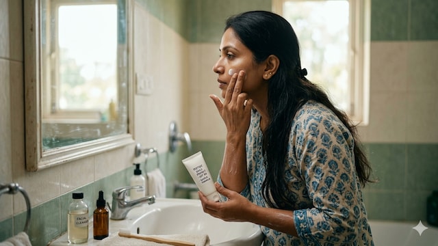 Peptide-based creams aren't for everyone. Image for representation purposes only
