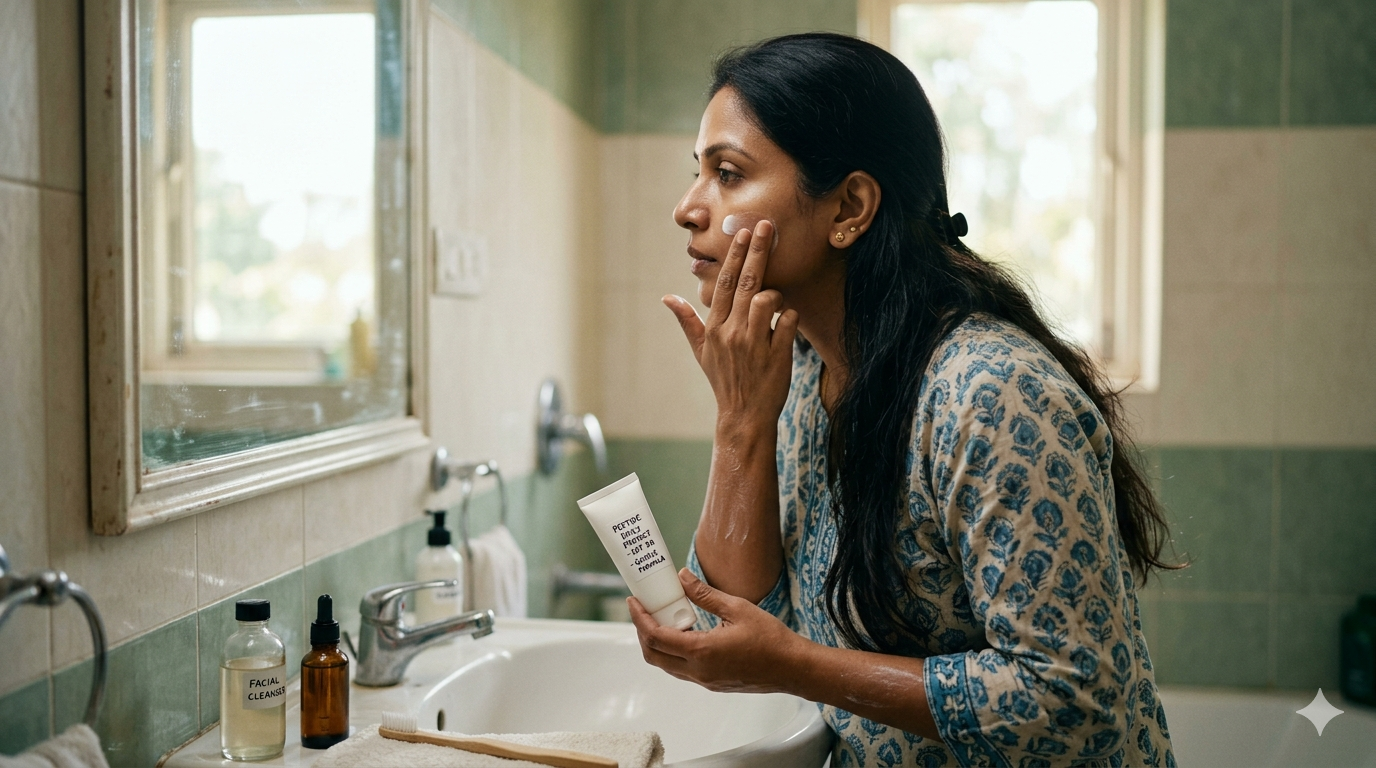 Peptide-based creams aren't for everyone. Image for representation purposes only