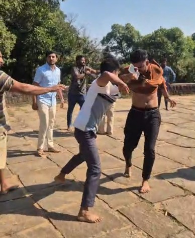 Pre-Wedding Shoot At Karnataka Temple Turns Violent: Photographers Allegedly Wore Shoes