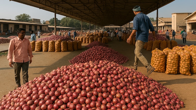 Which Place In Maharashtra Is Called The Onion Capital Of India?