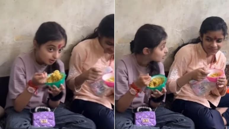 कंजक पूजन का नया स्टाइल! बच्चों को परोसा जा रहा &lsquo;फास्ट फूड प्रसाद&rsquo;, बदलता ट्रेंड देख लोग हैरान