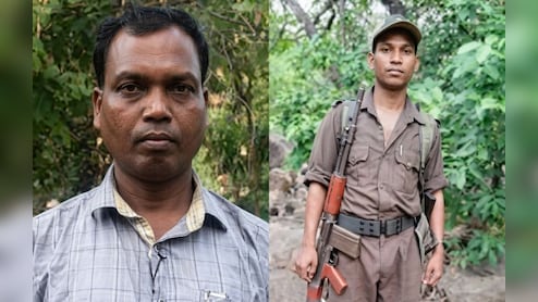 55 लाख इनामी माओवादी सुकरू ने AK-47 के साथ किया सरेंडर, चार अन्य साथियों ने भी डाले हथियार&nbsp;