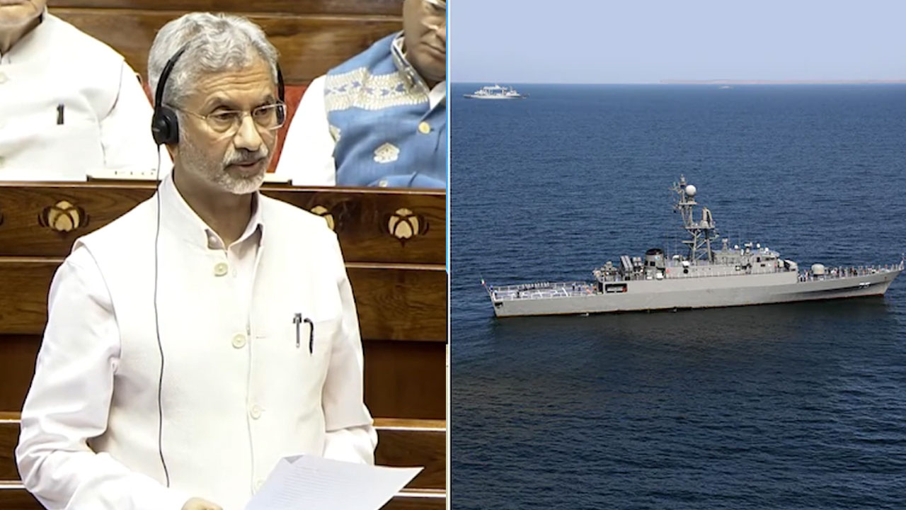 "Right Thing To Do": S Jaishankar In Parliament On Iran Ship's Kochi Docking