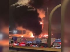 2 Drones Attack US Embassy In Riyadh, Flames Seen Rising