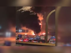 2 Drones Attack US Embassy In Riyadh, Flames Seen Rising