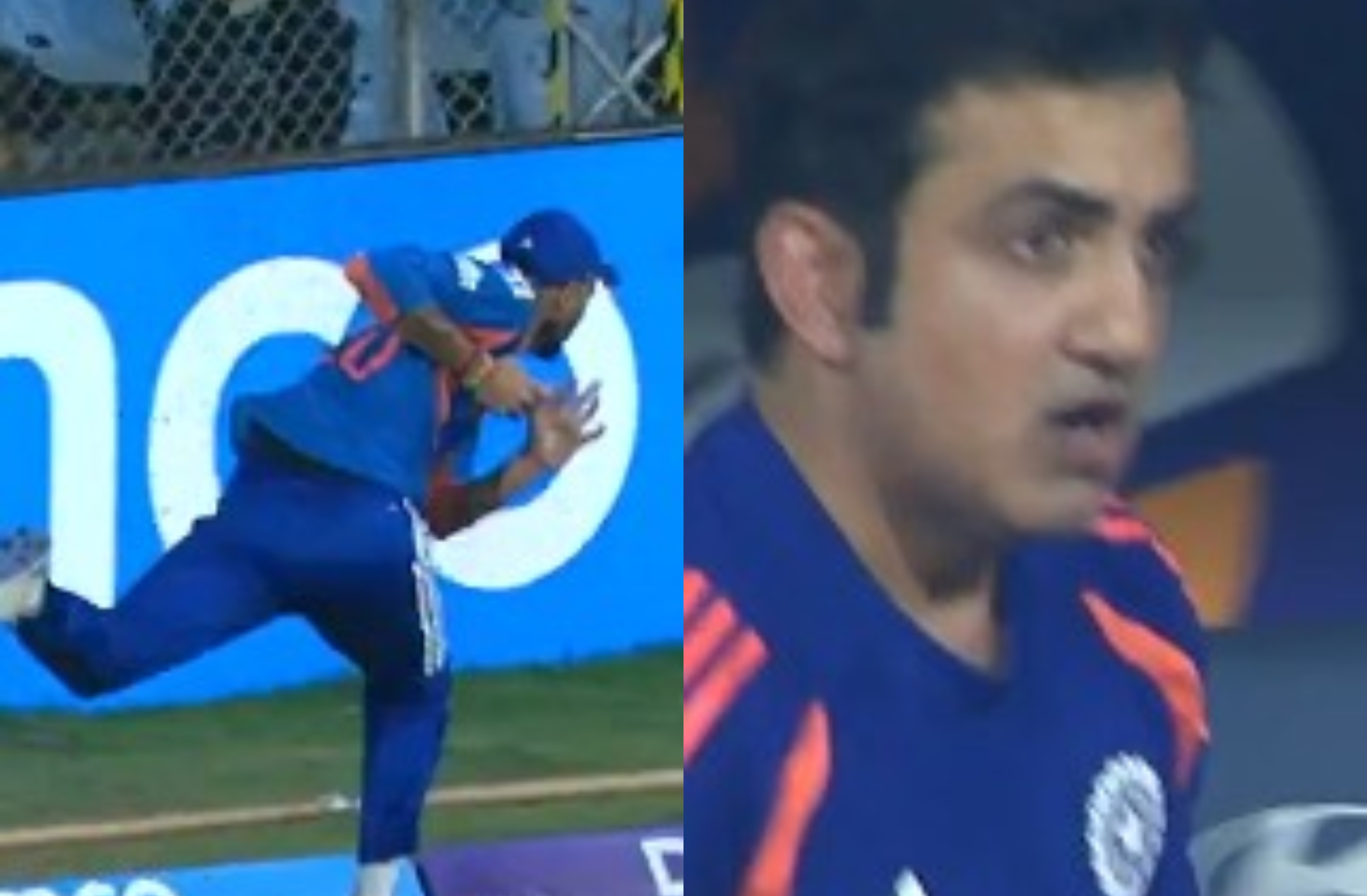 IND vs ENG 2nd Semi-Final: जब बाउंड्री पर 'हवा' में उड़े अक्षर पटेल, कोच गंभीर भी कुर्सी छोड़ उछल पड़े, 'मैजिकल' मोमेंट का वीडियो वायरल