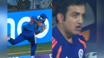 Watch: Axar, Dube Take Game-Changing Catch, Gambhir's Reaction Says It All