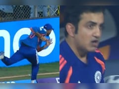 Watch: Axar, Dube Take Game-Changing Catch, Gambhirs Reaction Says It All