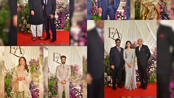 Salman Khan, Rekha, Aamir Khan Attend Sooraj Barjatya's Daughter Eesha's Grand Wedding Reception