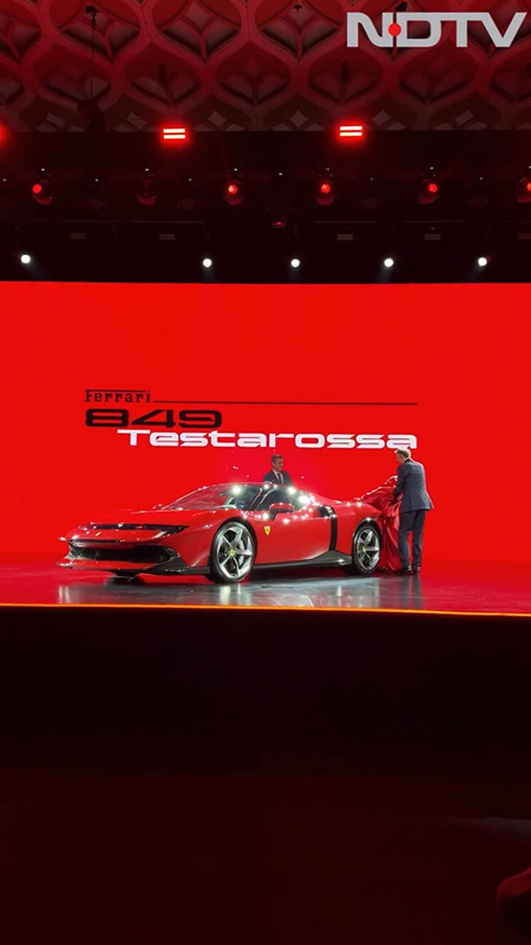 Ferrari Unveils The 849 Testarossa In India