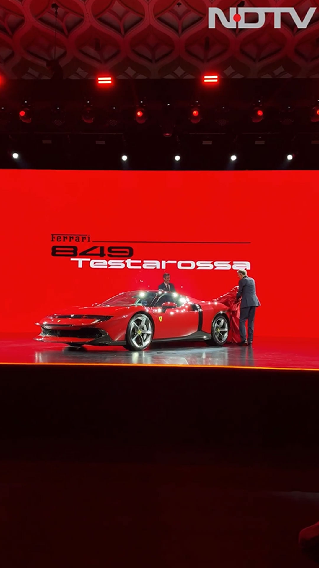 Ferrari Unveils The 849 Testarossa In India