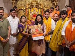India Captain Suryakumar Yadav And Tilak Varma Visit Siddhivinayak Temple Ahead Of T20 World Cup Semi-Final