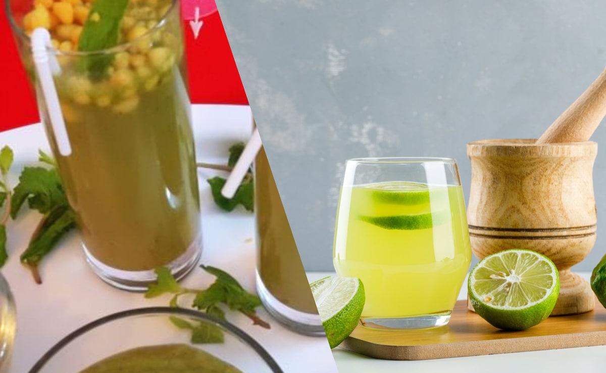 Jaljeera and nimbu paani