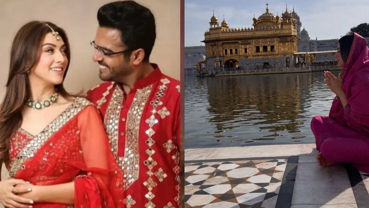 After Divorce From Sohael Khaturiya, Hansika Motwani Posts A Note From Golden Temple Visit