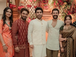 अल्लू अर्जुन के भाई की शादी की रस्मों में असली 'पुष्पा' के साथ पहुंची 'श्रीवल्ली', न्यूलीमैरिड रश्मिका-विजय की तस्वीरें वायरल&nbsp;