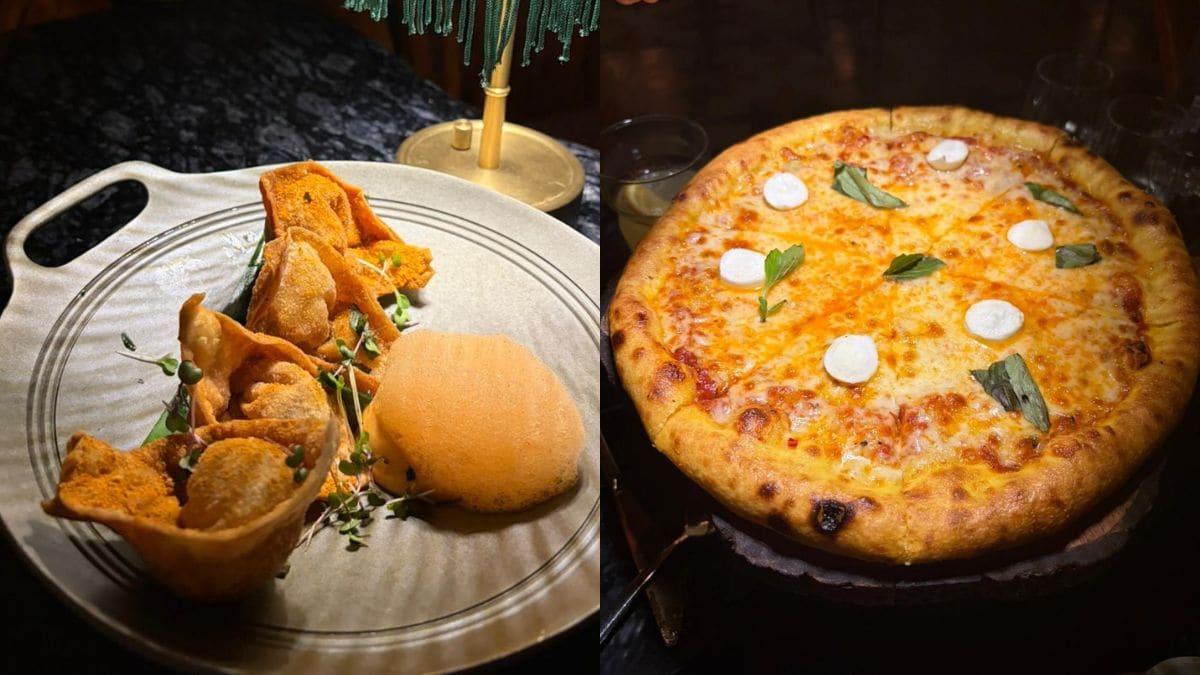 Coorg Pepper Chicken Wontons, Classic Taftan Margherita