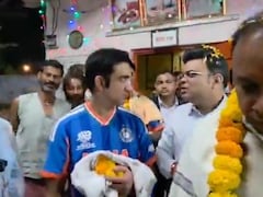 Gambhir, SKY And Jay Shah Visit Hanuman Temple After T20 World Cup Win