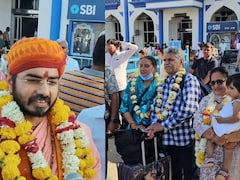 दुबई में फंसे संत अमृत राज महाराज के साथ 120 श्रद्धालु लौटे जोधपुर, बताया- होटल मालिक कर रहे थे शोषण