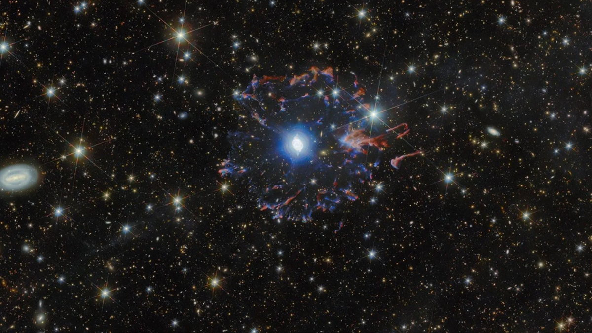 Hubble und Euclid zeigen neue Aufnahme des Katzenaugennebels