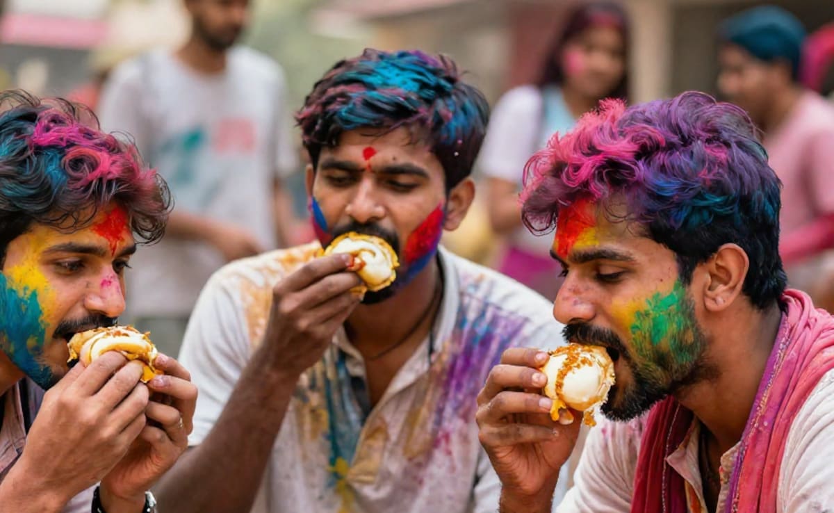 Overeating on holi can cause gut issues Overeating on holi can cause gut issues