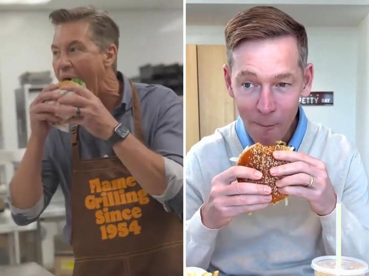 Burger King And Wendy's Can't Resist Teasing McDonald's CEO About How He Eats A Burger