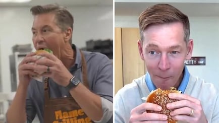 Burger King And Wendy's Tease McDonald's CEO About How He Eats A Burger