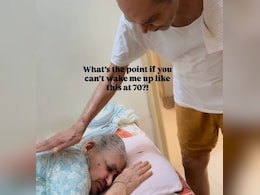 70 की उम्र का प्यार! पति ने पत्नी को जगाते हुए गाया &lsquo;क्या खूब लगती हो&rsquo;, Video ने छू लिया दिल