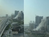 Bahrain's 5-Star Hotel Complex Shrouded In Smoke Amid Iran's Retaliation Bahrain's 5-Star Hotel Complex Shrouded In Smoke Amid Iran's Retaliation