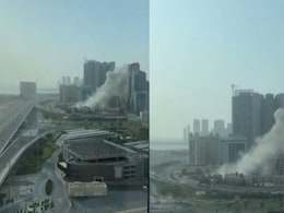 Bahrain's 5-Star Hotel Complex Shrouded In Smoke Amid Iran's Retaliation