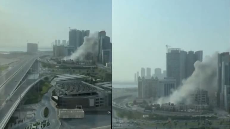 Bahrain's 5-Star Hotel Complex Shrouded In Smoke Amid Iran's Retaliation