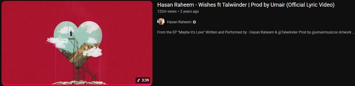 alwiinder has collaborated with several Pakistani artists. Photo:YouTube