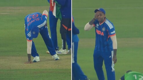 IND vs NZ : बार्बाडोसनंतर आता अहमदाबाद! रोहितची 'ती' परंपरा सूर्यानेही जपली; ऐतिहासिक प्रसंगाचा पाहा Video