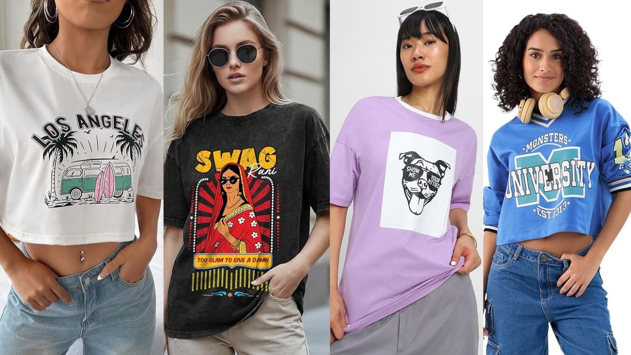 1 की कीमत में 3 स्टाइलिश और ट्रेंडी T-Shirts, लेटेस्ट प्रिंट्स और कूल डिज़ाइन के साथ पाएं धमाकेदार फैशन डील्स