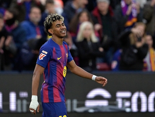 First Lamine Yamal Hat-Trick Helps Liga Leaders Barcelona Beat Villarreal