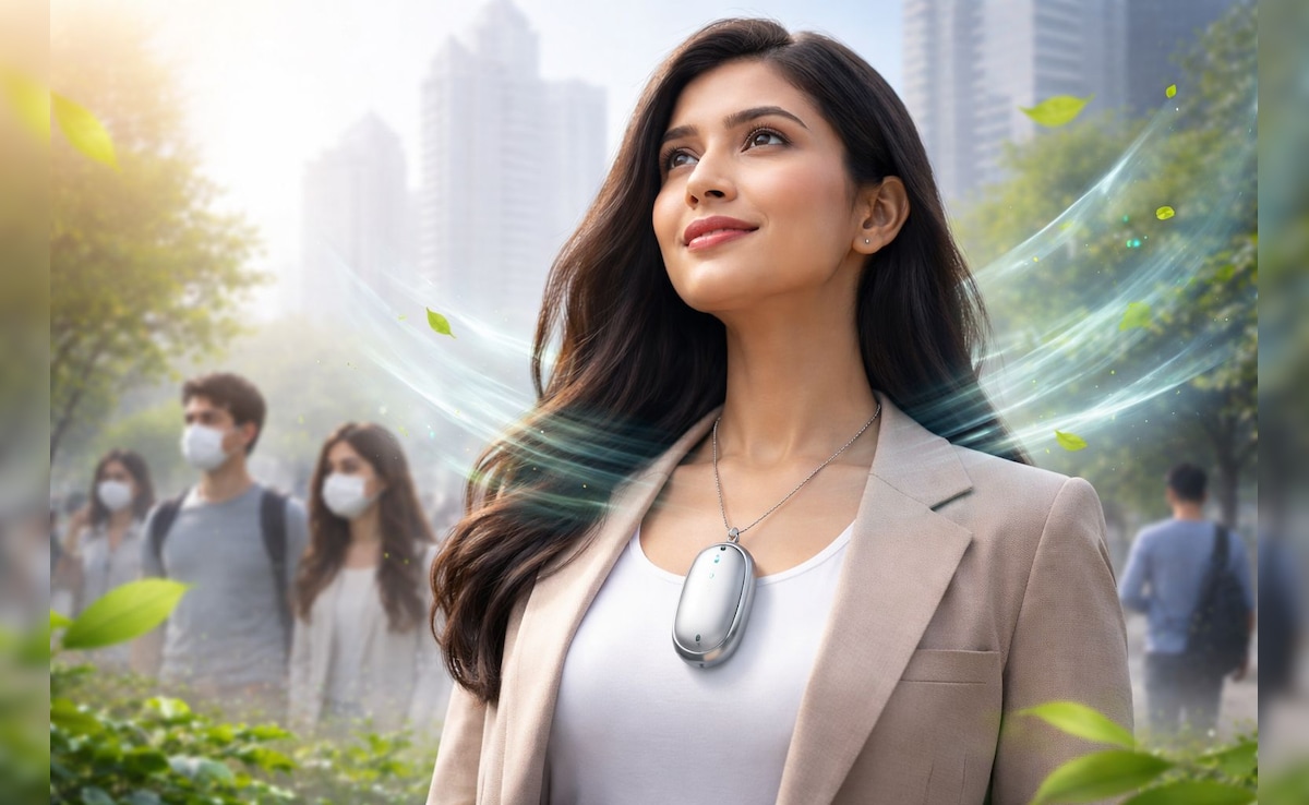 मास्क नहीं, अब आ गया गले में लटकाने वाला एयर प्यूरिफायर, पेंडेंट जितना छोटा डिवाइज बनेगा आपकी सांसों का सुरक्षा कवच