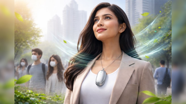 मास्क नहीं, अब आ गया गले में लटकाने वाला एयर प्यूरिफायर, पेंडेंट जितना छोटा डिवाइज बनेगा आपकी सांसों का सुरक्षा कवच