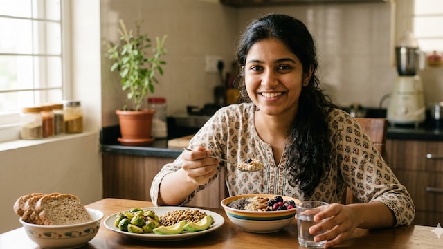 Foods particularly rich in soluble fibre absorb water to form a gel-like substance in the gut,