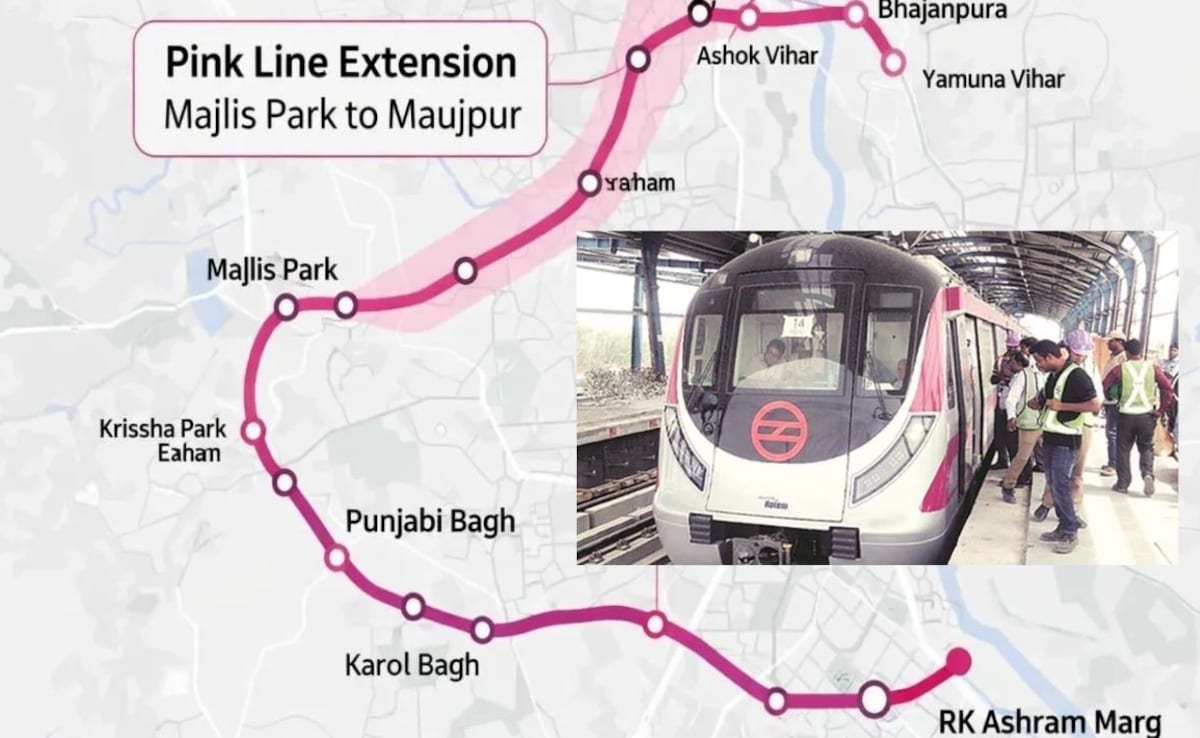 Delhi Metro: मजलिस पार्क, बुराड़ी से मौजपुर तक मेट्रो रूट तैयार, 8 मार्च को उद्घाटन, ये हैं दिल्ली मेट्रो के 17 नए स्टेशन