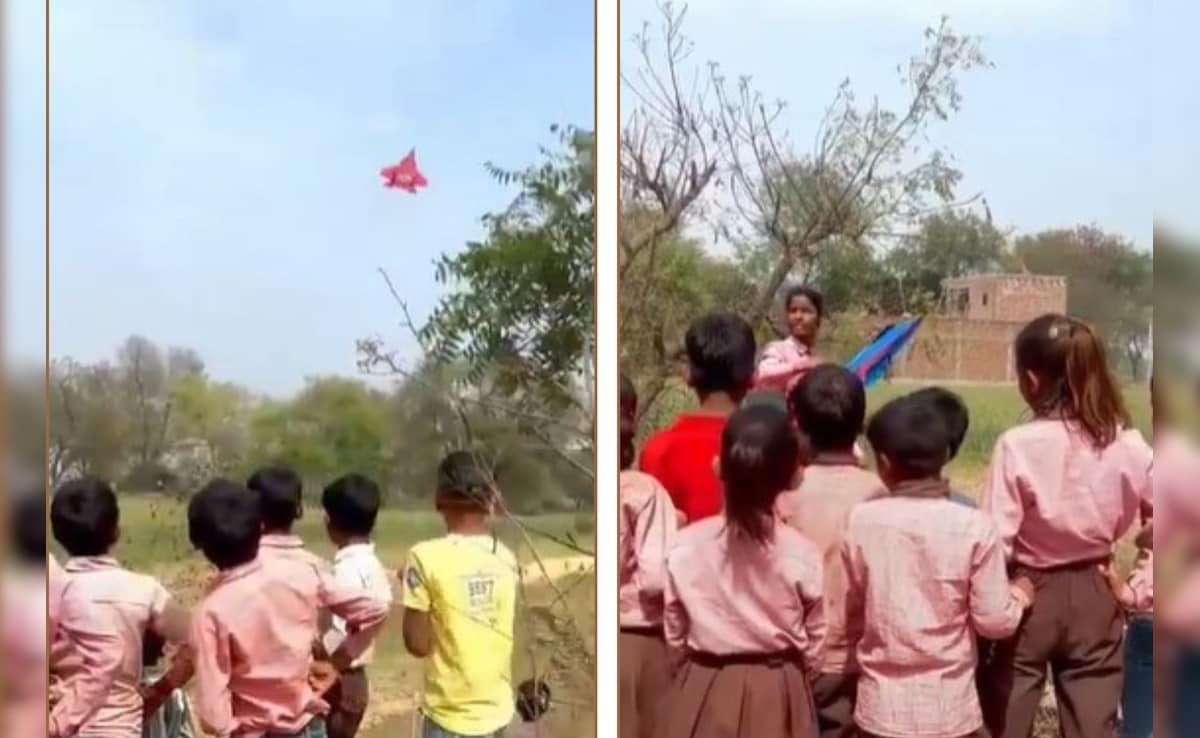 सरकारी स्कूल में IIT जैसा टैलेंट, बच्चों ने बना दिया फाइटर जेट का मॉडल, वीडियो वायरल