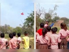 साधनों की कमी पर भारी पड़ा बच्चों का टैलेंट: अलीगढ़ के नन्हे वैज्ञानिकों ने हवा में उड़ाया फाइटर जेट, मंत्री जी भी हुए मुरीद